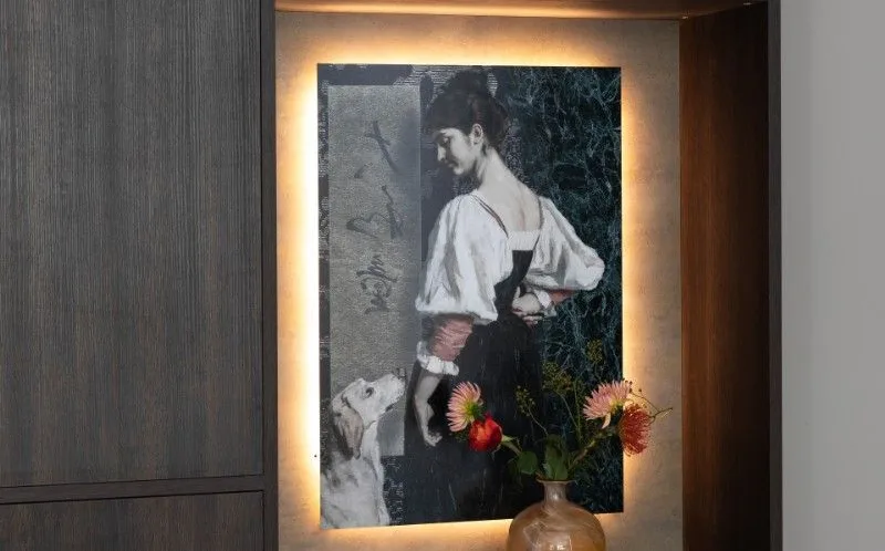 Retro chic woonstijl