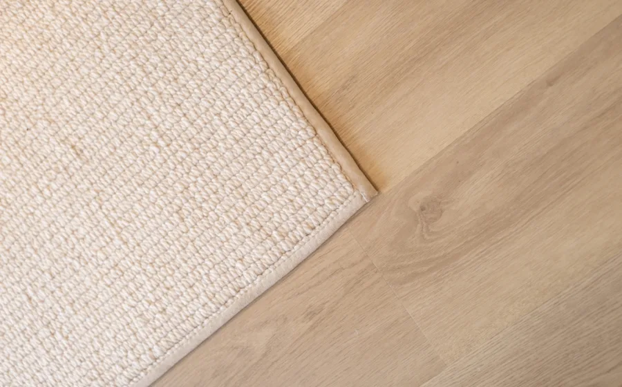 Best Wool tapijt in de woonkamer op parket