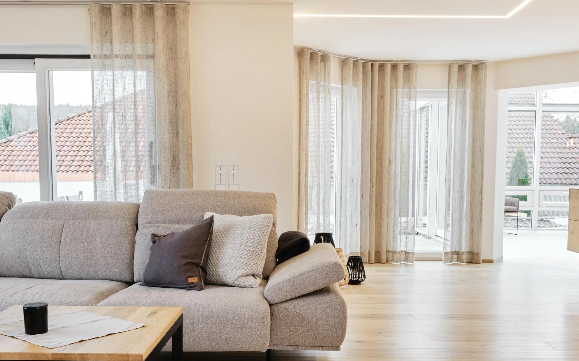 Luxe gordijnrails van Interstil