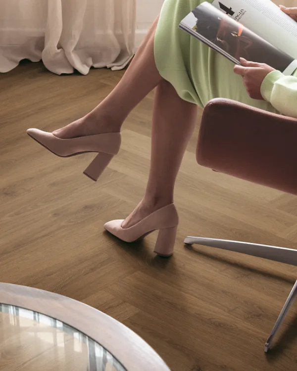 Quick Step vinyl vloeren bij Aanhuis