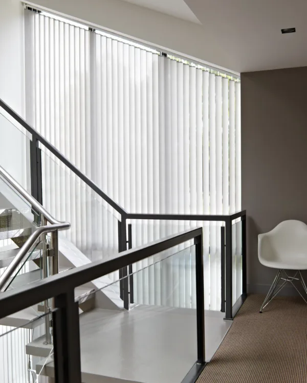 Lamellen op maat bij de trap