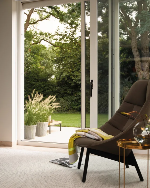 Schuifpui hordeur Luxaflex