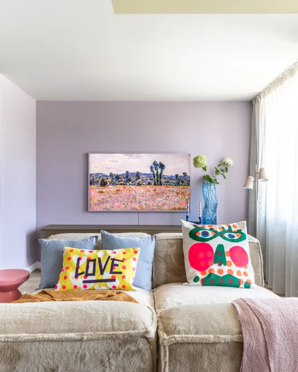 Vintage modern woonkamer | Aanhuis