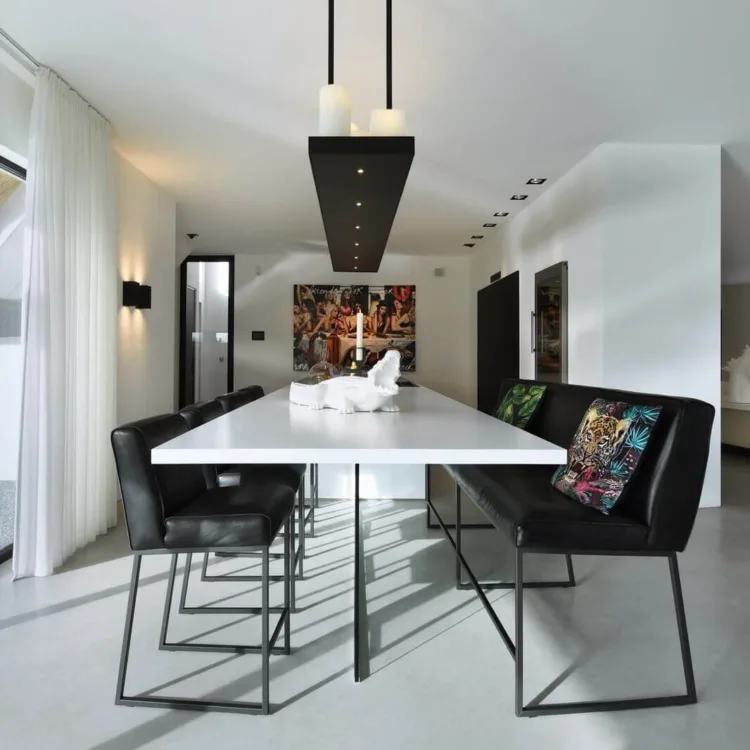 Eetbank + stoelen van Het Anker voor de eethoek