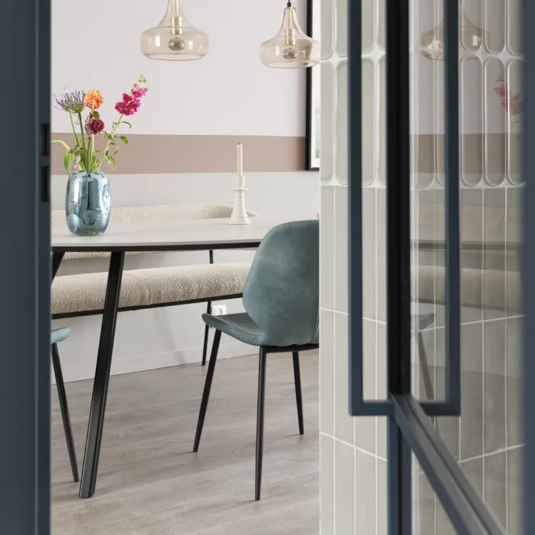 vtwonen seizoen 18 afl. 6 - Schiedam eetkamer